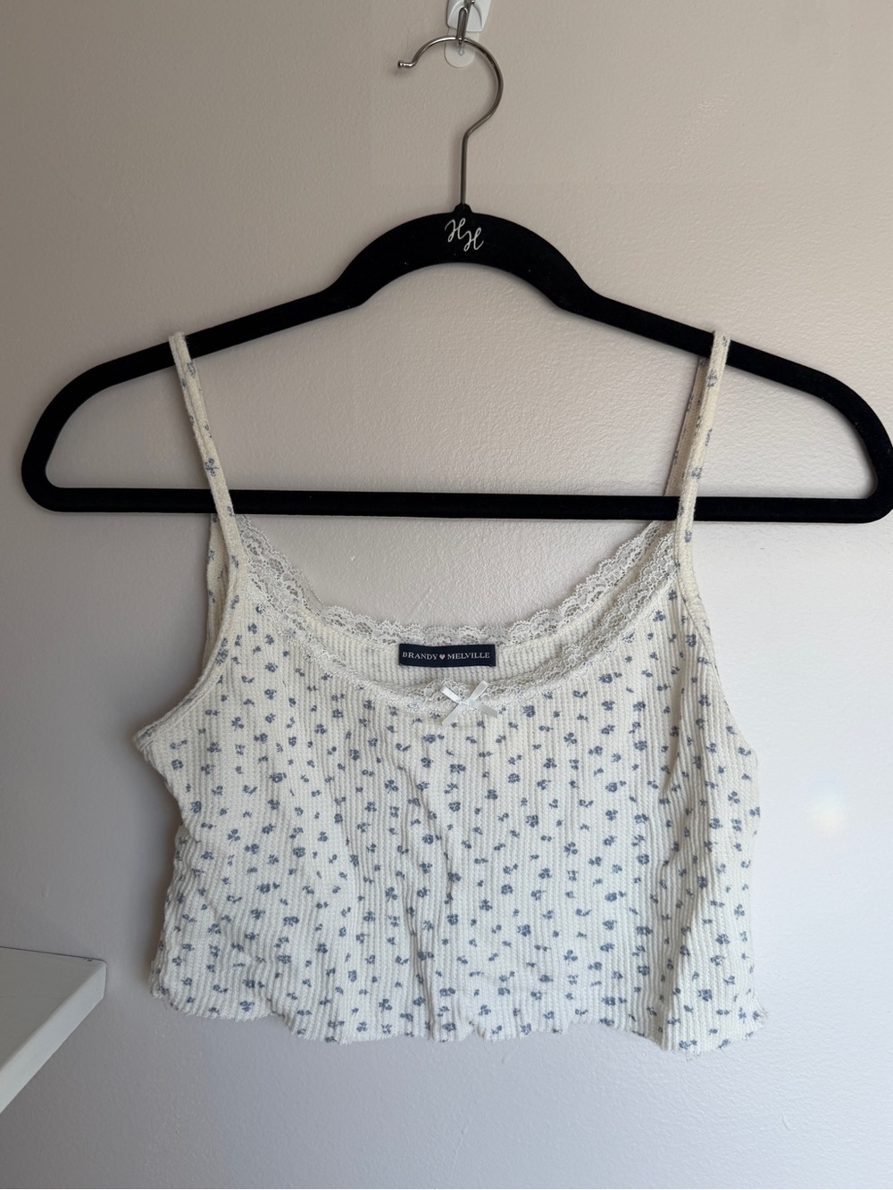 Brandy Skylar Floral Lace Tank